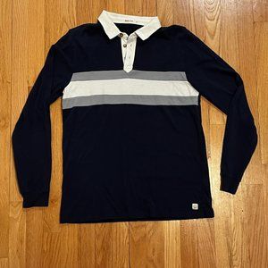 NWOT Marine Layer Long Sleeve Polo Medium